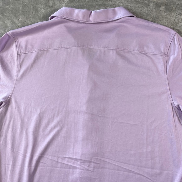 Murano Liquid Luxury Shirt Mens XLT Extra Large Tall Purple Preppy Soft Casual‎ - Picture 8 of 11